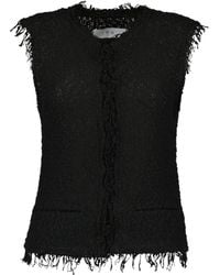 IRO - Shanny Frayed Tweed Jacket - Lyst