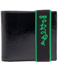 Bottega Veneta - Embroidered Logo Folded Wallet - Lyst