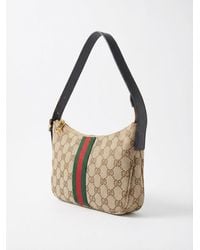 Gucci - Lunetta Gg Canvas Crossbody Bag - Lyst
