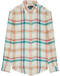 Polo Ralph Lauren - Simple Linen Shirt - Lyst
