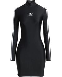 Balenciaga - Turtleneck Bodycon Long-Sleeve Dress - Lyst