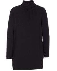 Max Mara - Embassy High Neck Long-Sleeved Dress - Lyst