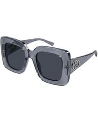 Gucci - Eyewear Butterfly Frame Sunglasses - Lyst