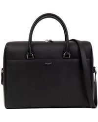 Saint Laurent - Duffle Zip-Up Briefcase - Lyst