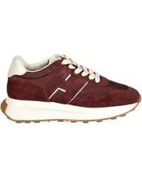 Hogan - H641 Logo-Patch Sneakers - Lyst