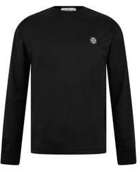 Stone Island - Pure Cotton Crew Neck T-Shirt - Lyst