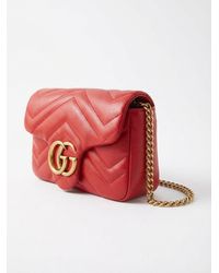 Gucci - Gg Marmont Mini Shoulder Bag - Lyst