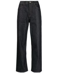 TOTEME - Totême Twisted Seam Straight Jeans - Lyst