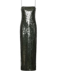 ROTATE BIRGER CHRISTENSEN - Sequin Strappy Maxi Dress - Lyst
