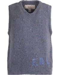 ERL - V-Neck Logo Vest - Lyst