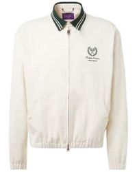 Ralph Lauren - Cotton And Cashmere Bomber Jacket - Lyst