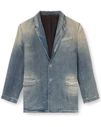 DIESEL - D-Reger-D Denim Blazer - Lyst