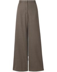 Nili Lotan - Effy Wide-Leg Track Pants - Lyst
