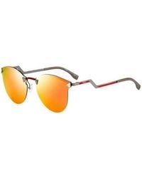 Fendi - Logo Details Sunglasses - Lyst