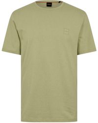BOSS - Logo Short-Sleeved T-Shirt - Lyst