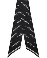 Givenchy - Shadow Logo Maxi Bandeau Scarf - Lyst
