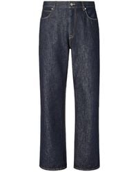 Fendi - Straight-Leg Long Jeans - Lyst