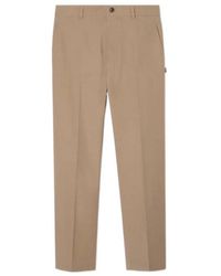 Burberry - Twill Chino Pants - Lyst
