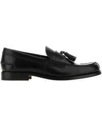 Tod's - Round Toe Slip-On Loafers - Lyst