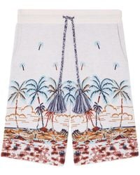 Alanui - The Tale Of Hawaiian Drawstring Shorts - Lyst