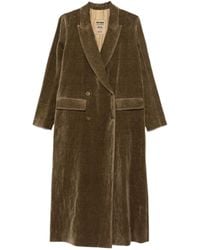 Uma Wang - Camelot Velvet Coat - Lyst