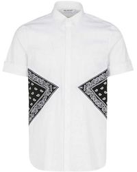 Neil Barrett - Short-Sleeved Lapel Shirt - Lyst