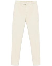 Incotex - Buttoned Cotton Pants - Lyst