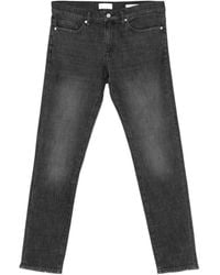 FRAME - Denim Trousers With Belt Loops - Lyst