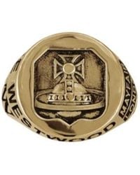 Vivienne Westwood - Lancelot Chevalier Ring - Lyst