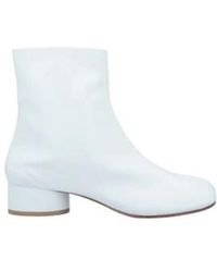 Maison Margiela - Solid Colour Ankle Boots - Lyst