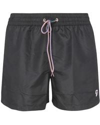 Paul Smith - Zebra-Patch Swim Shorts - Lyst