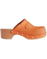 Balenciaga - X Scholl Square-Toe Clogs - Lyst