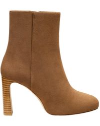 Stuart Weitzman - Babette Platform Zip Bootie - Lyst
