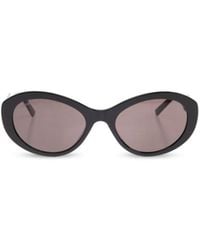 Balenciaga - Eyewear Oval Frame Sunglasses - Lyst