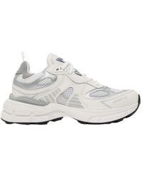 Axel Arigato - Layered Leather And Mesh Sneakers - Lyst