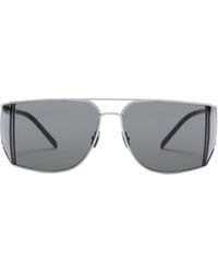 Saint Laurent - Eyewear Aviator Frame Sunglasses - Lyst