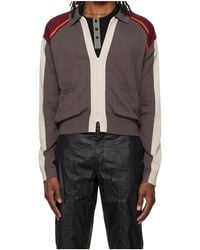 Kiko Kostadinov - Munno Cropped Zip Cardigan - Lyst