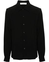 Séfr - Crepe Long-Sleeved Shirt - Lyst