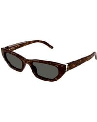 Saint Laurent - Eyewear Sl M126 Rectangular Sunglasses - Lyst