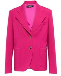Versace - Wool-Blend Blazer - Lyst