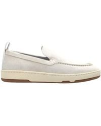 Lanvin - Contrast-Panel Loafers - Lyst