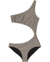 Gucci - Gg Stretch Jersey Swimsuit, Ready-To-Wear - Lyst
