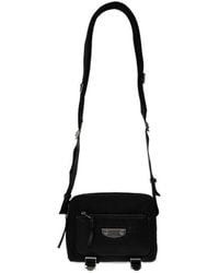 Balenciaga - Sleek Logo Plaque Crossbody Bag - Lyst