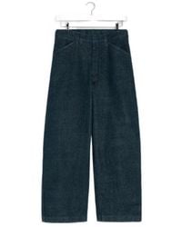 Lemaire - Adjustable-Strap Logo Patch Jeans - Lyst