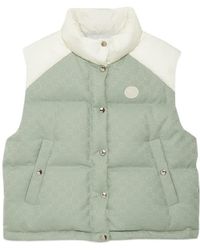 Gucci - Gg Panelled Padded Gilet - Lyst