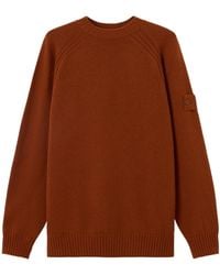 Stone Island - Regular-Fit Crewneck Jumper With Raglan Sleeves - Lyst