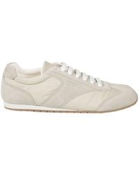 Prada - Lace-Up Low-Top Sneakers - Lyst