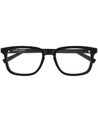 Saint Laurent - Eyewear Square Frame Glasses - Lyst