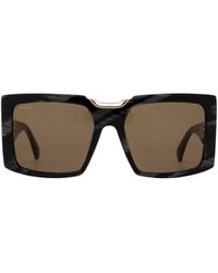 Max Mara - Square Frame Sunglasses - Lyst