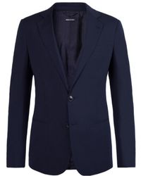 Giorgio Armani - Long Sleeved Suit Jacket - Lyst